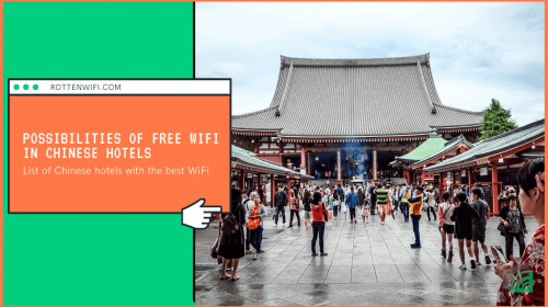 Free WiFi in Chinese Hotels