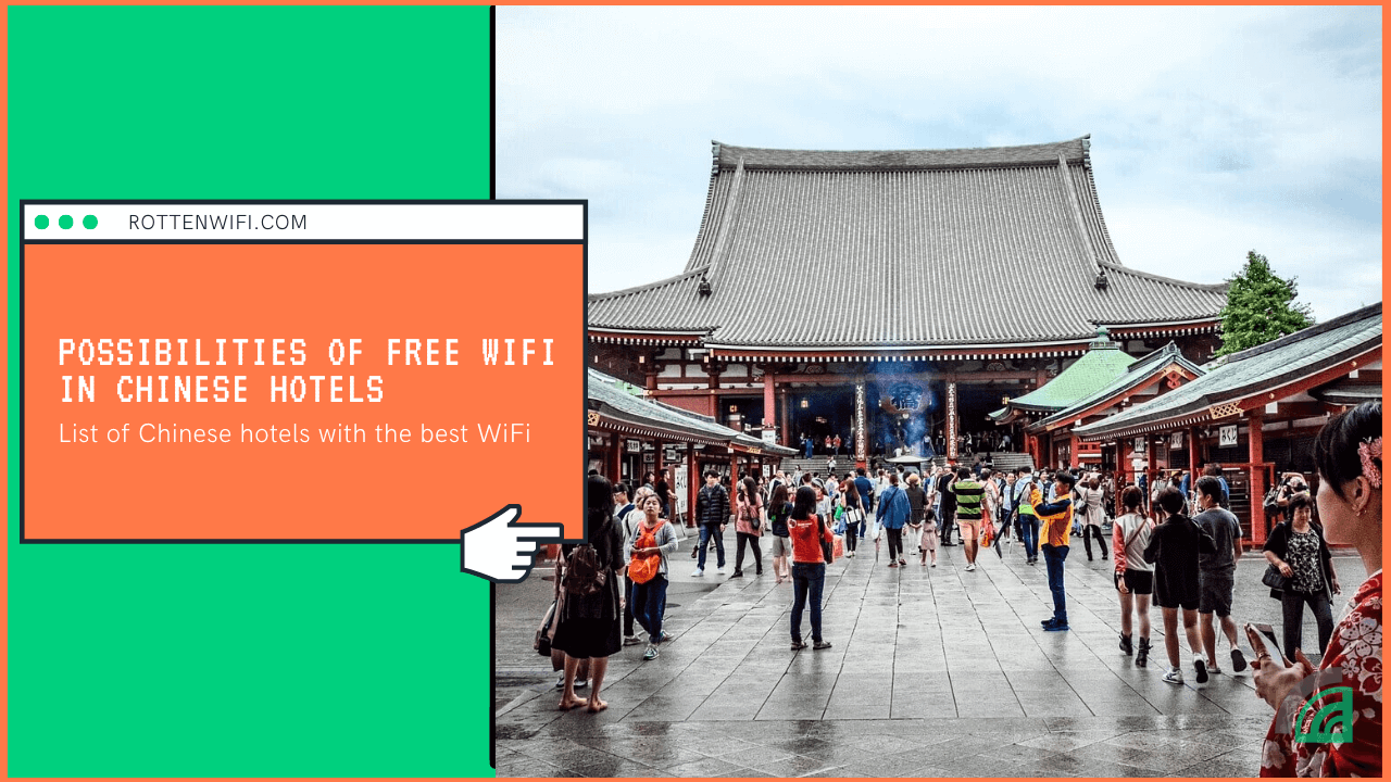 Free WiFi in Chinese Hotels