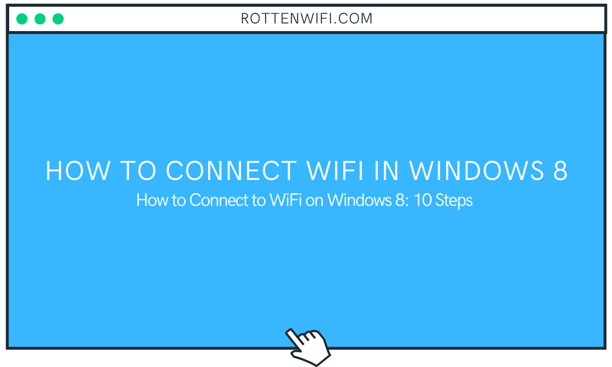 How to Connect WiFi in Windows 8