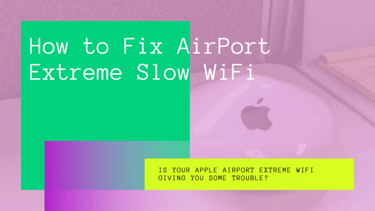 airport extreme slow wifi