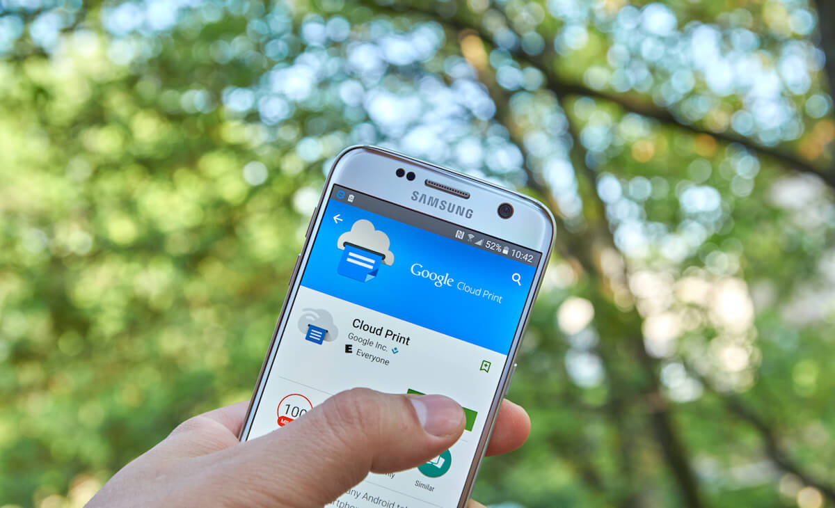 android wifi printing